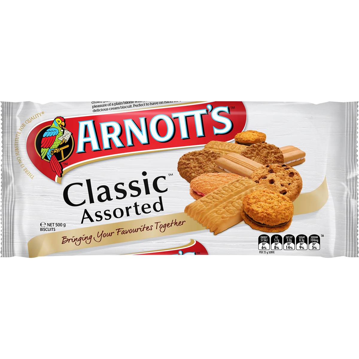 Arnott's Classic Assorted Biscuits Variety Pack 500g | Woolworths