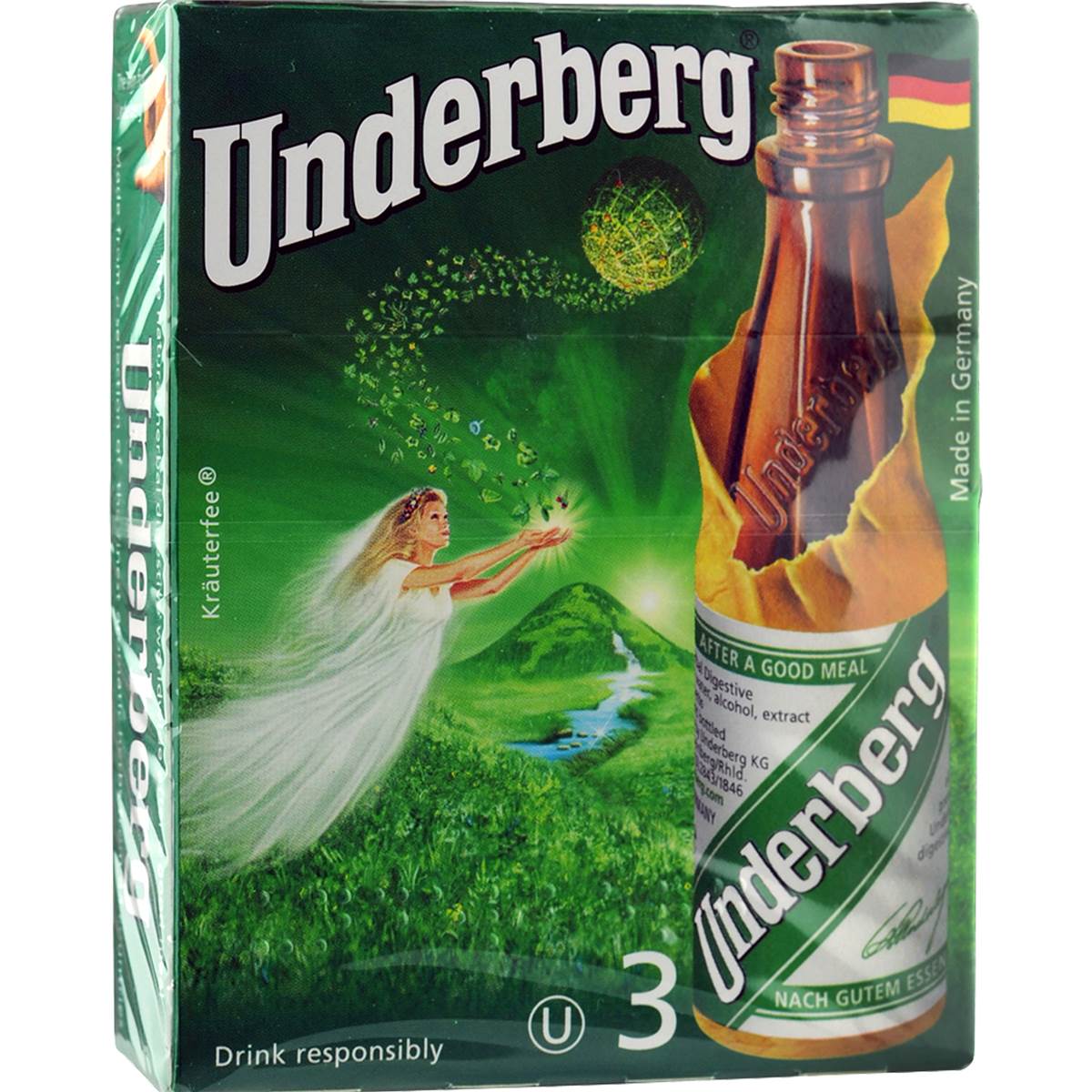 Underberg Bitters 3x20ml Woolworths
