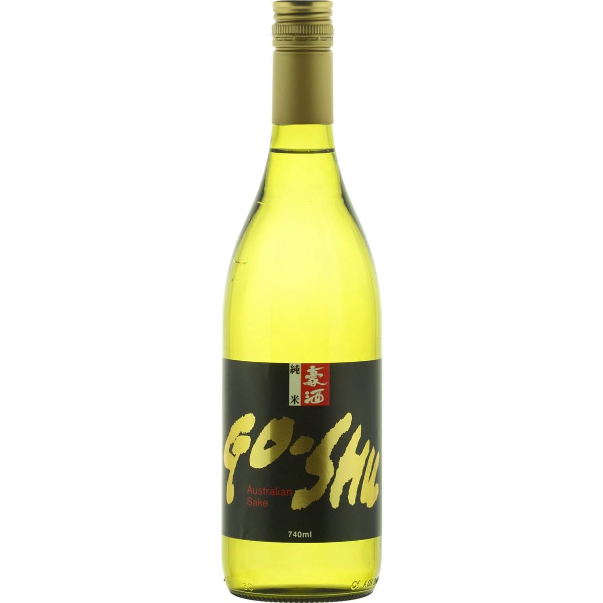 日本酒 GO-SHU Australian Sake 720ml Go-Shu Sake 740ml | Woolworths