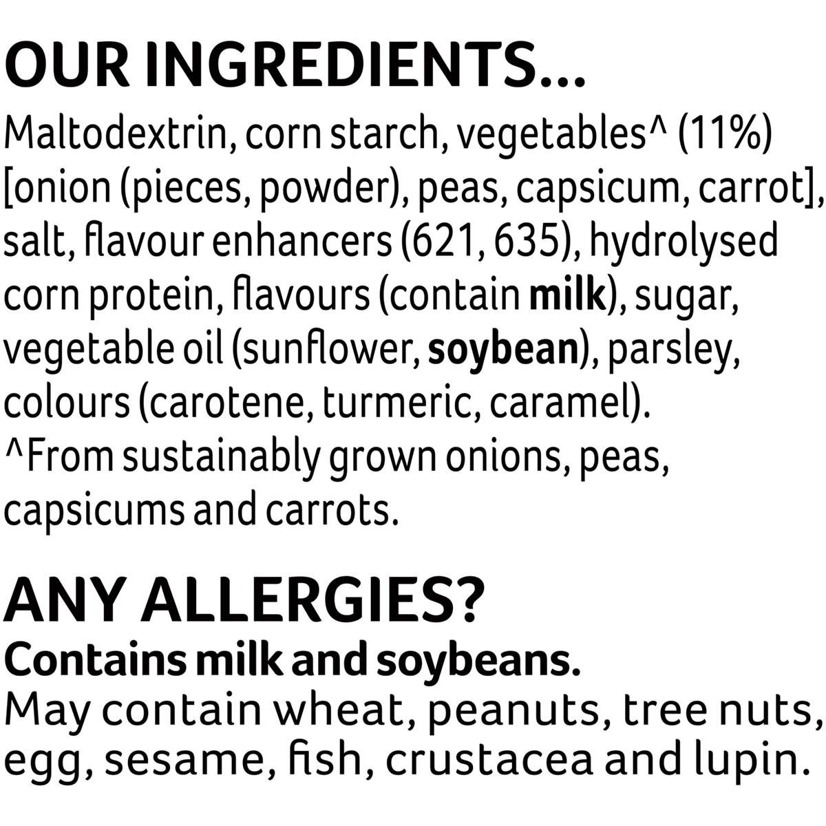 Continental Classics Cup A Soup Original Spring Vegetable 60g Woolworths