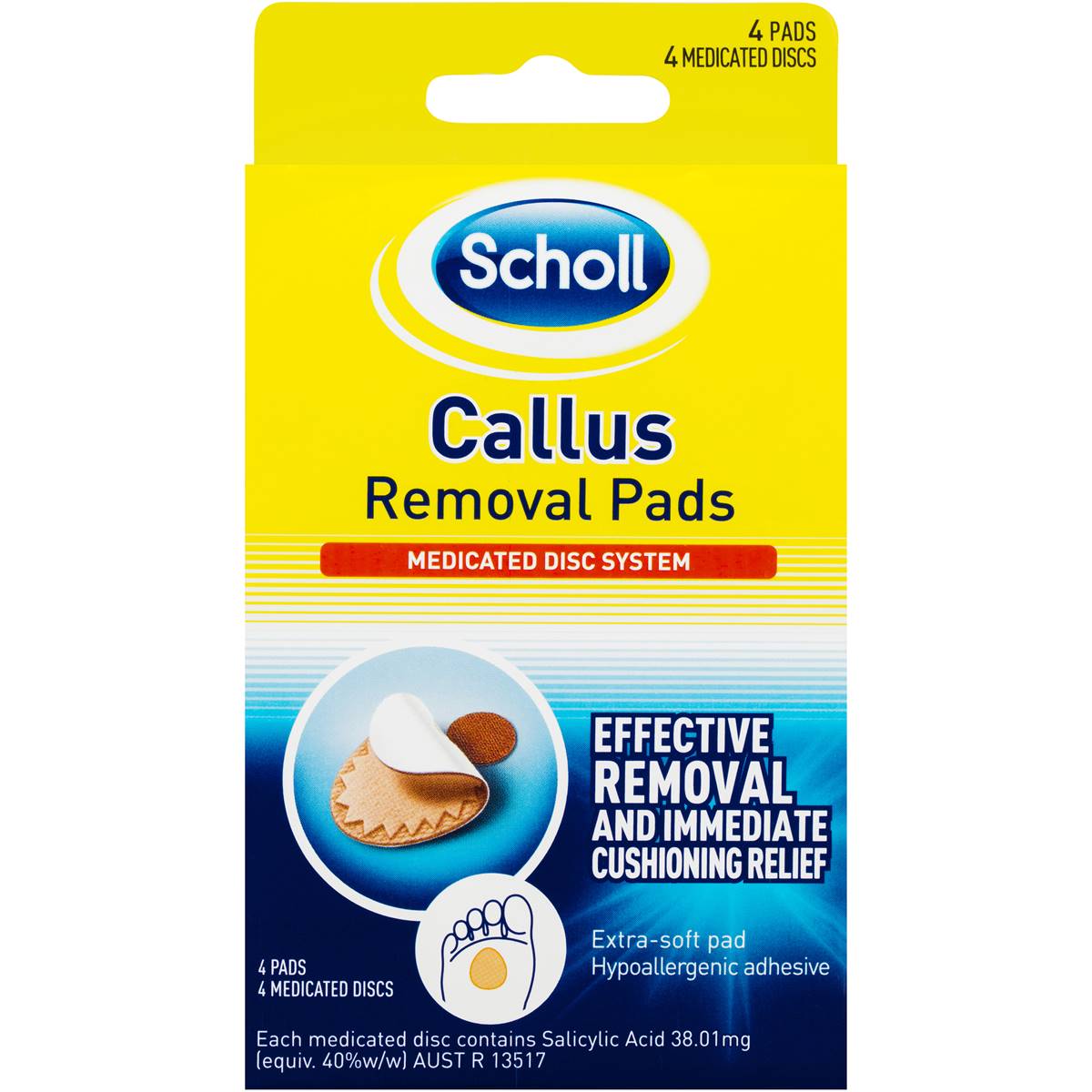 Scholl Foot Care Callus Removal Pads Each Woolworths