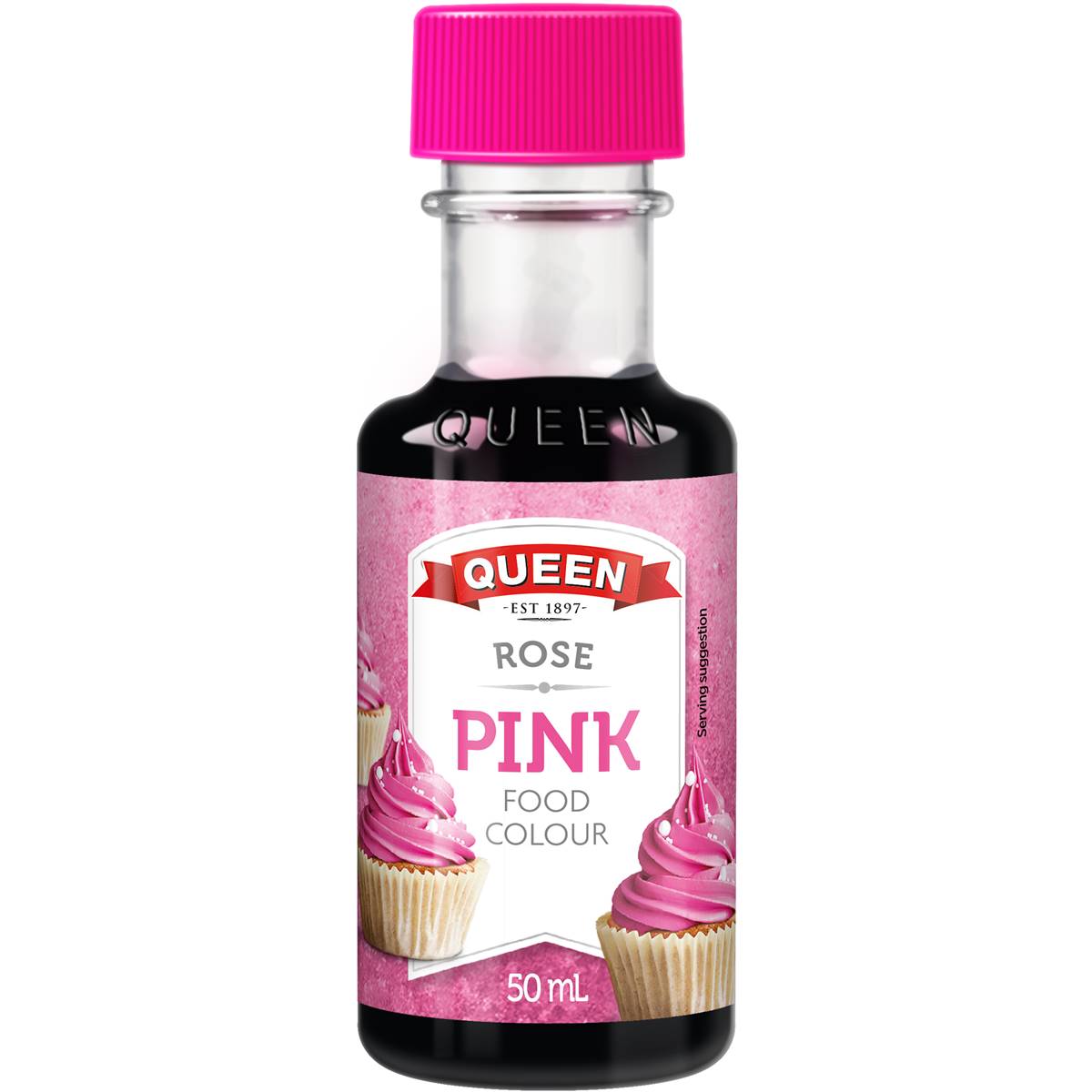 3x Queen Food Colouring Rose Pink 50ml eBay