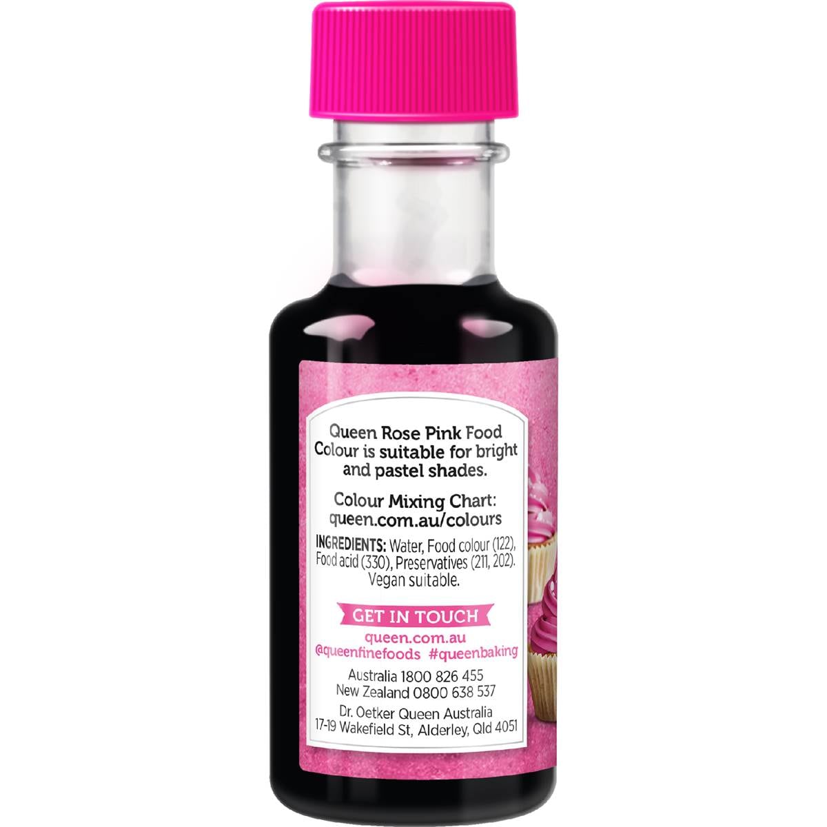 Queen Rose Pink Food Colour 50ml Woolworths