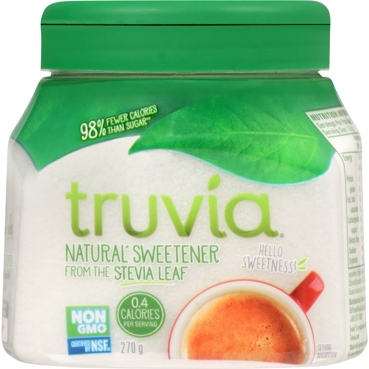 Truvia Stevia Granules 270g | Woolworths