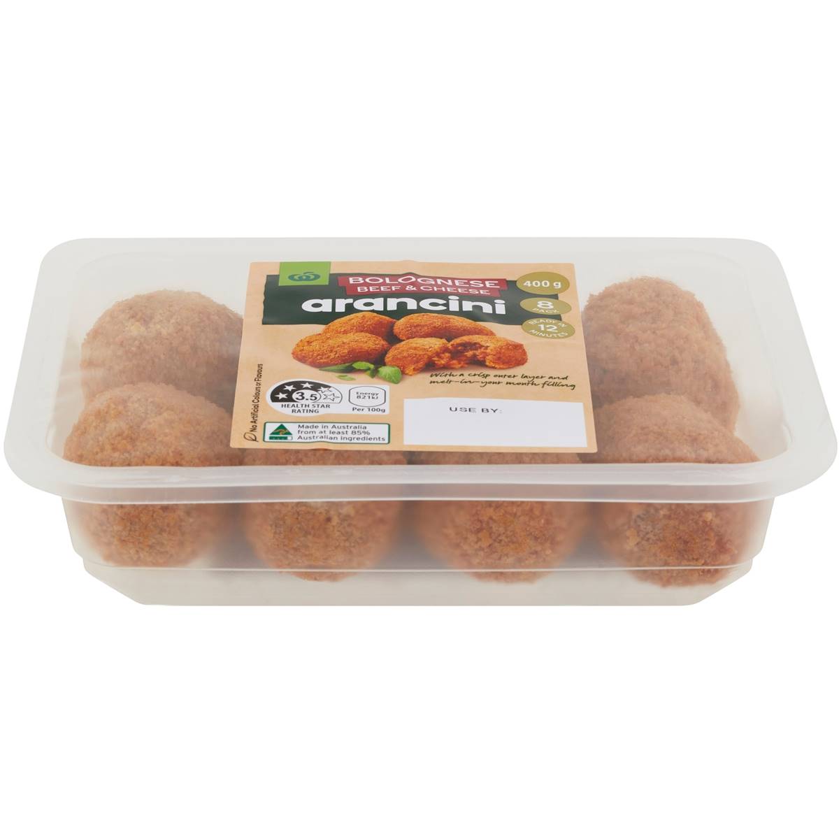 Woolworths Arancini Bites Bolognaise Chilled Meal 400g Woolworths