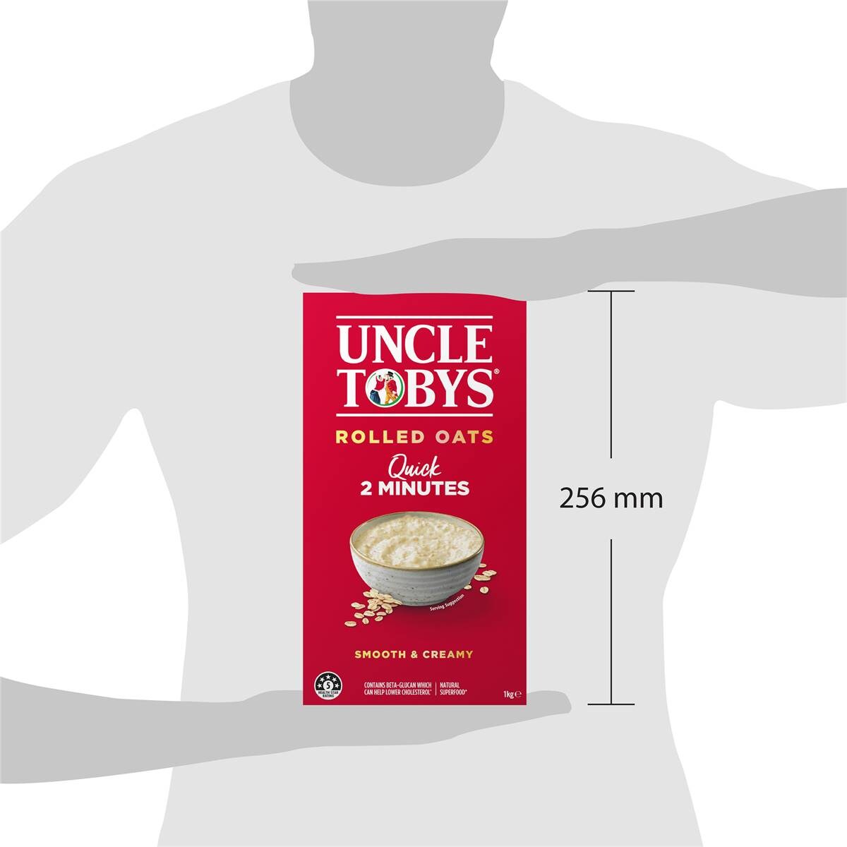 Uncle Tobys Oats Quick Rolled Oats Porridge 1kg Woolworths