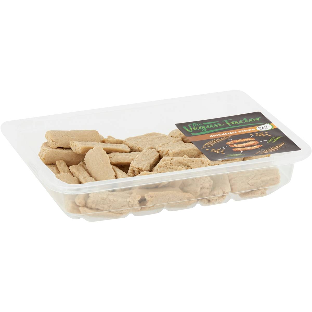 The Vegan Factor Chickenee Strips 300g Woolworths