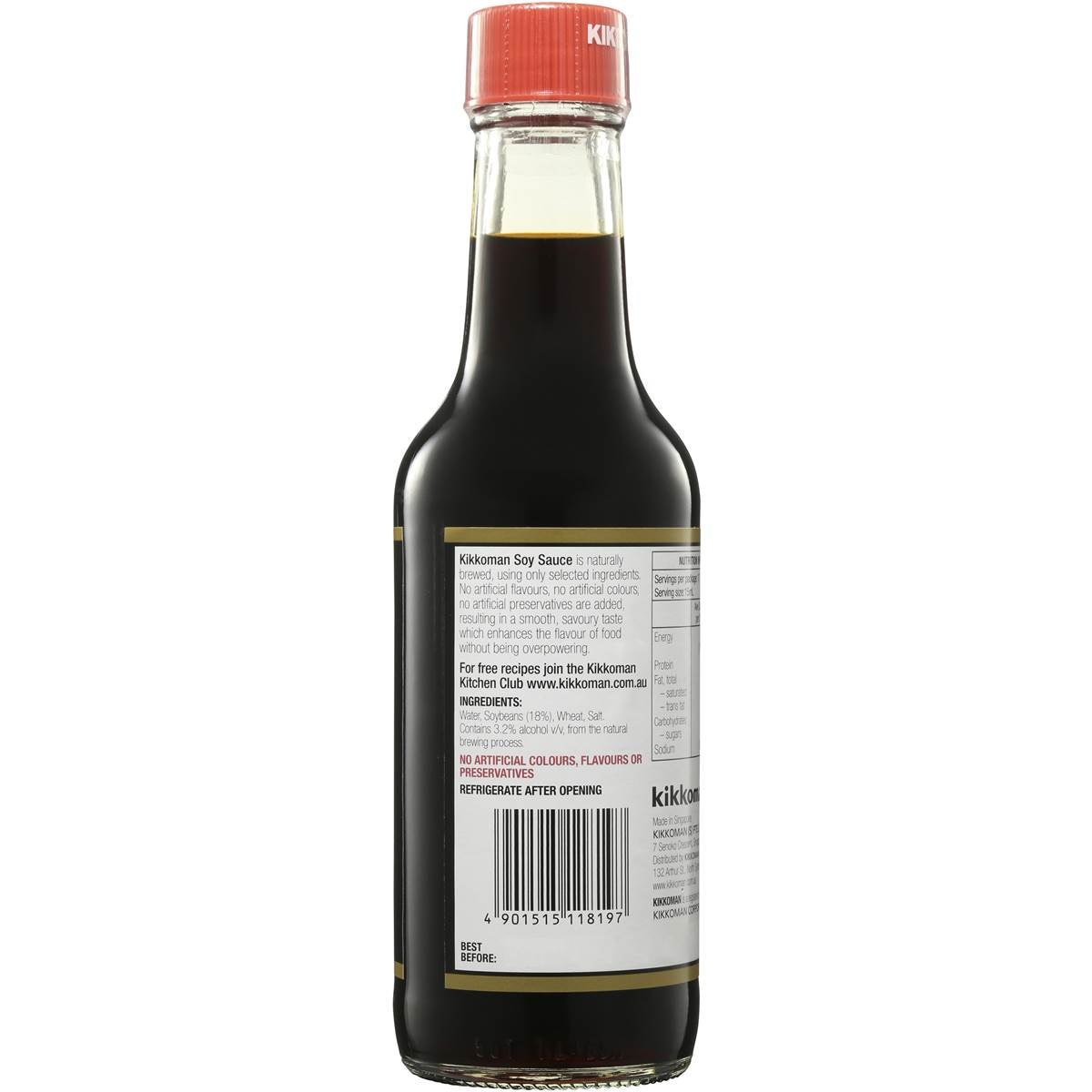 Kikkoman Soy Sauce Soy 250ml | Woolworths