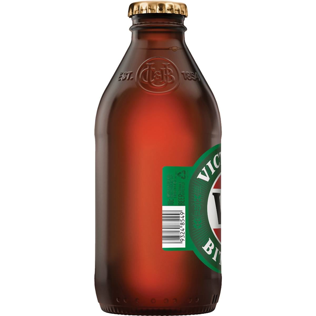 Victoria Bitter Lager Bottle 375ml Woolworths