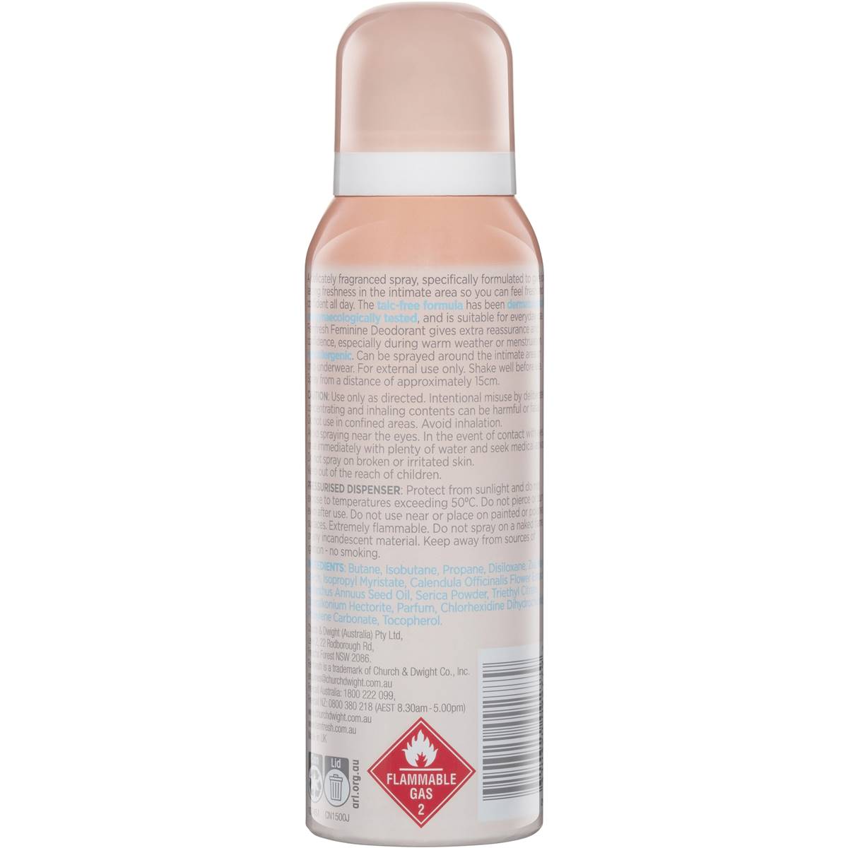 Femfresh Intimate Hygiene Feminine Deodorant 75g Woolworths