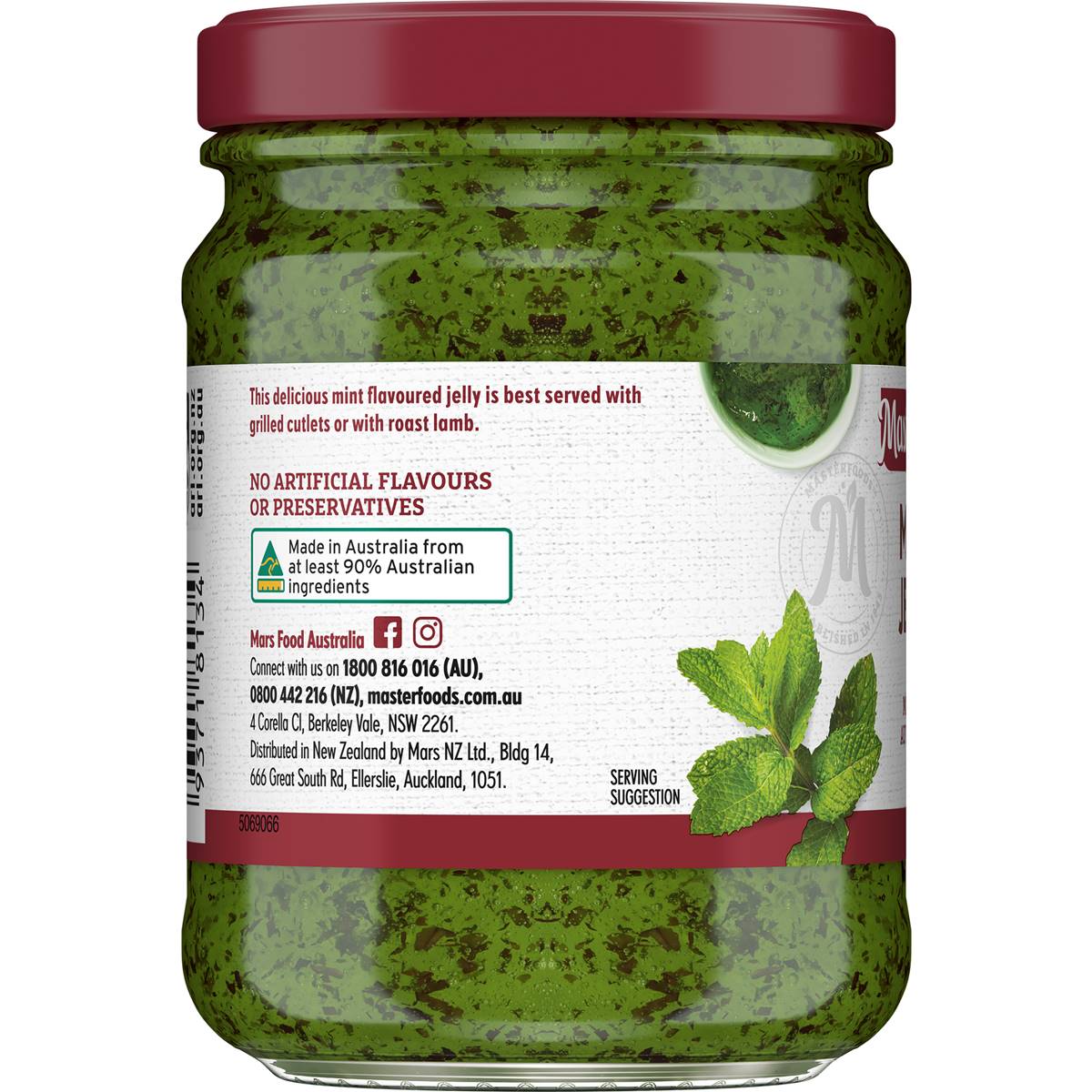 Masterfoods Mint Jelly Sauce 290g Woolworths