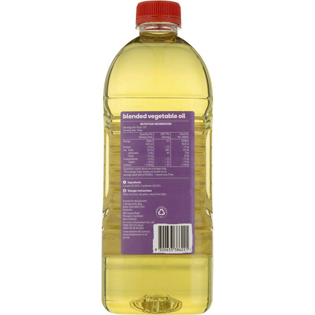 Essentials Blended Vegetable Oil 2l Woolworths
