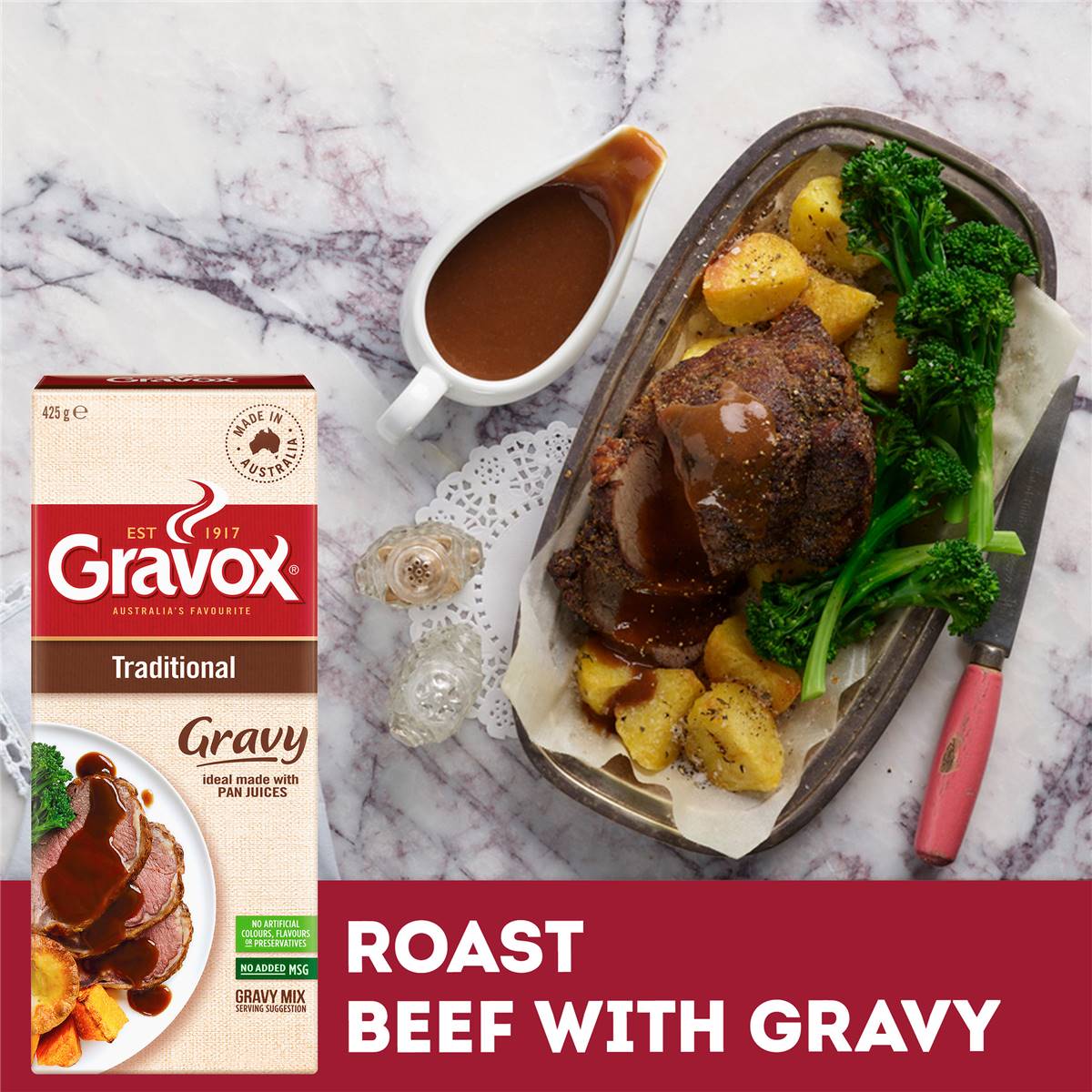Gravox Traditional Gravy Mix 425g Woolworths