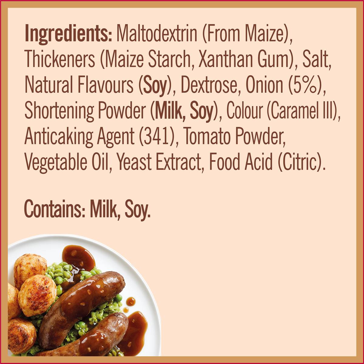 Gravox Brown Onion Gravy Mix Tin 120g Woolworths