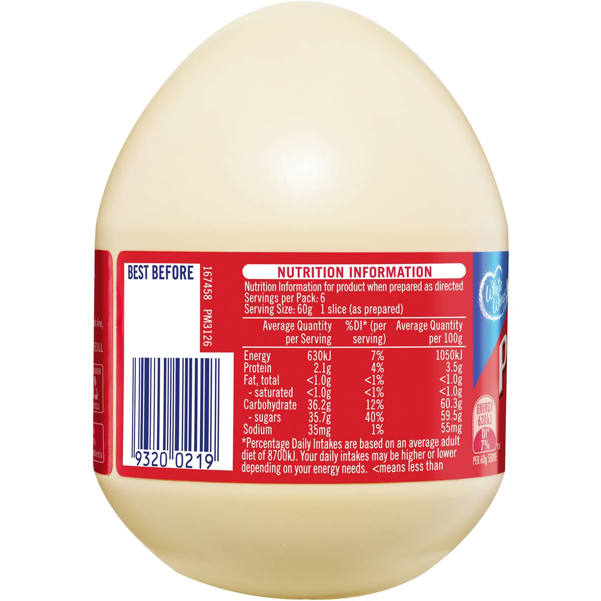 White Wings Pavlova Magic Mix Egg 125g Woolworths