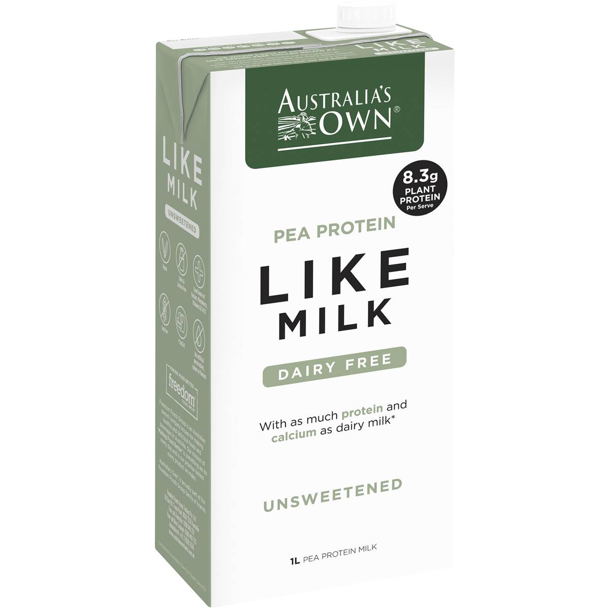 Australia's Own Like Milk Unsweetened 1l 