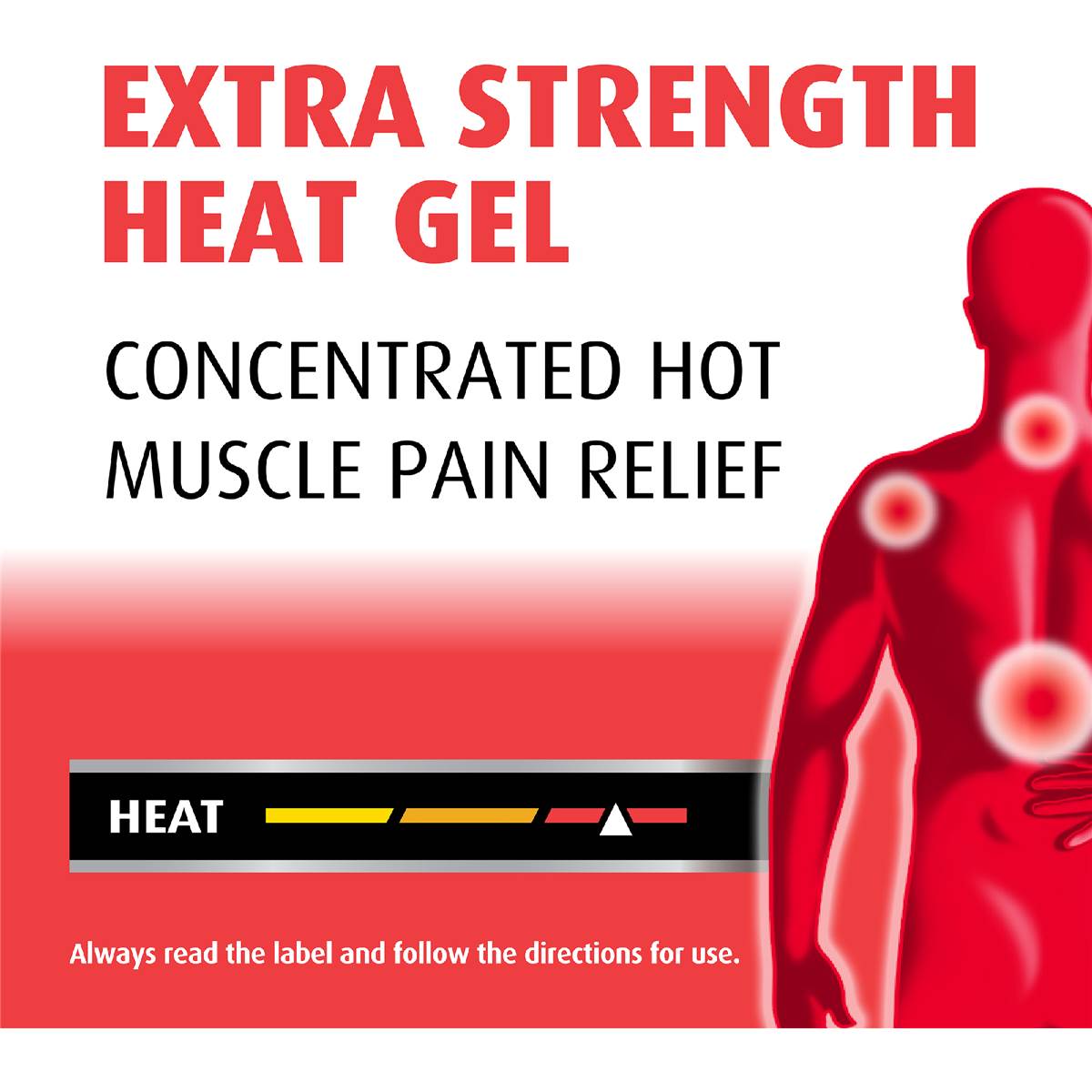 Dencorub Gels Extra Strength Heat 100g Woolworths