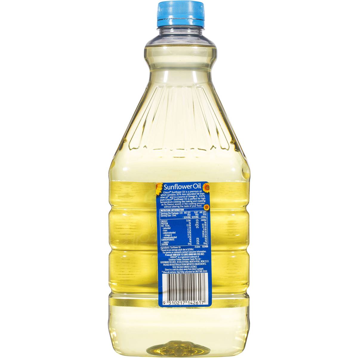 Crisco Sunflower Oil 2l 