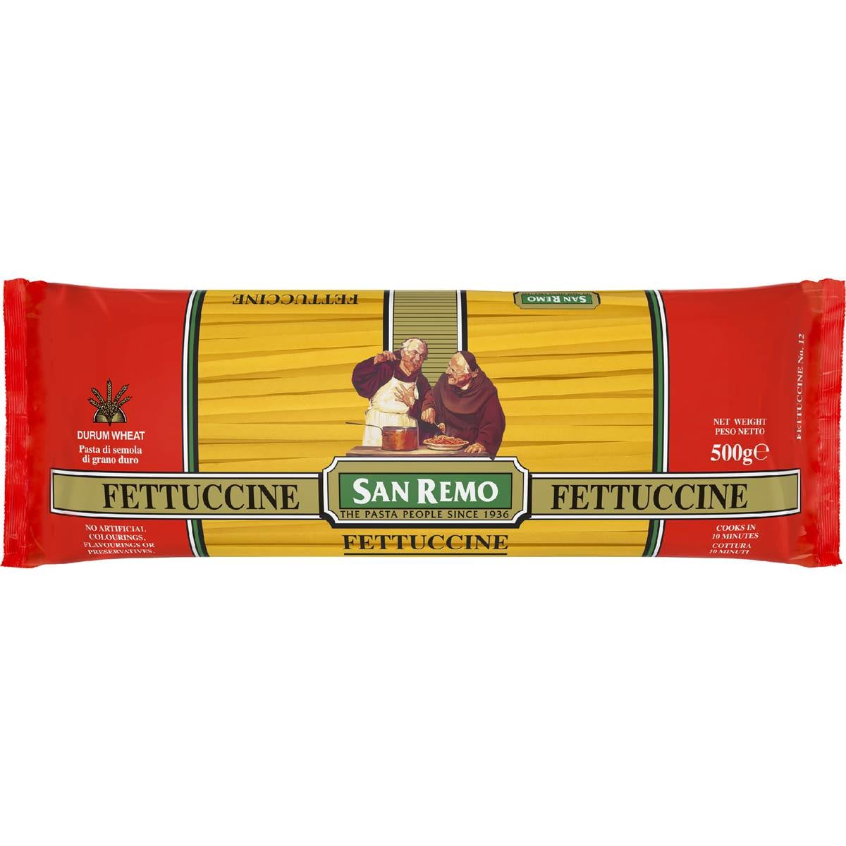 San Remo Fettuccine Pasta 500g Woolworths