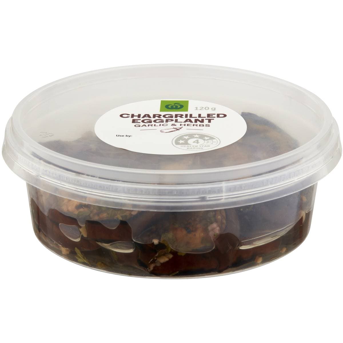 Woolworths Chargrilled Eggplant 120g Woolworths