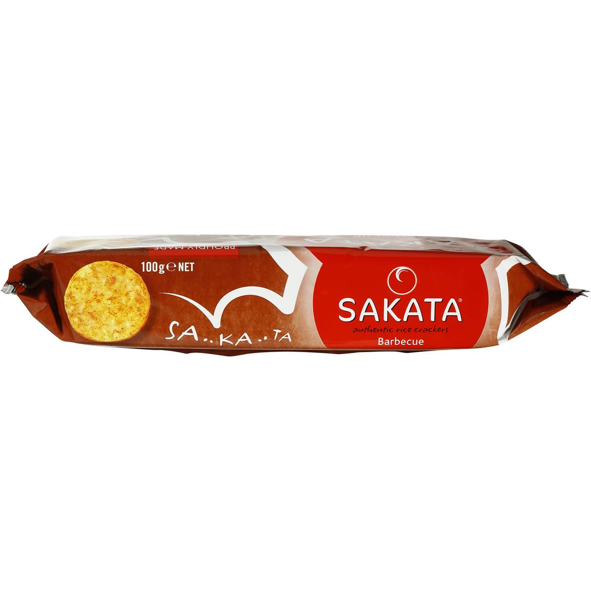 Sakata Rice Crackers Barbecue 100g Woolworths