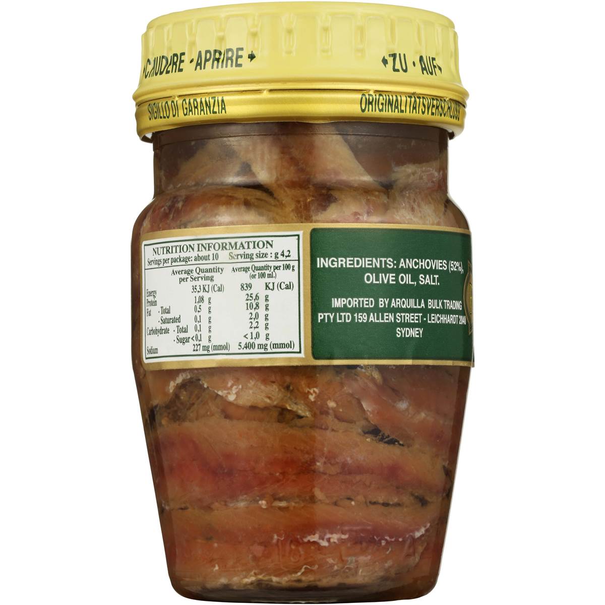 Russino Anchovies Flat 80g Woolworths