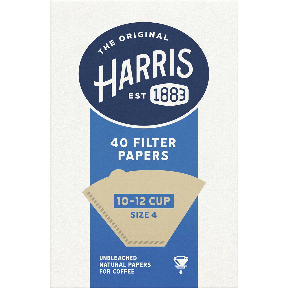 Harris Filter Papers 1012 Cup 40 Pack Woolworths