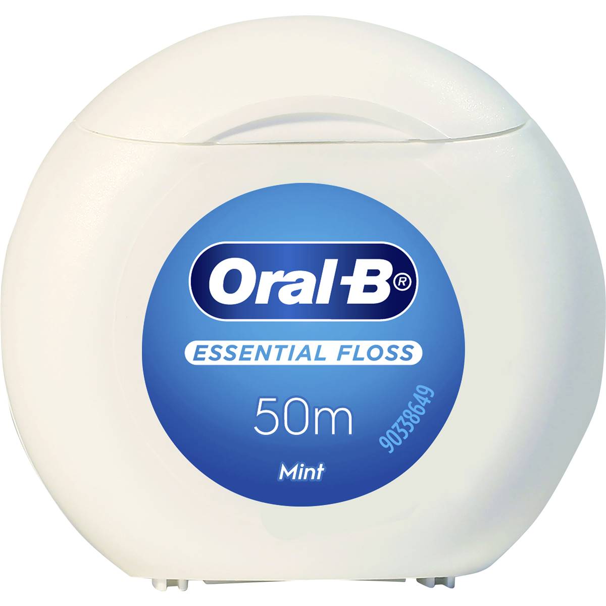 Oral B Essential Waxed Dental Floss Mint 50m | Woolworths