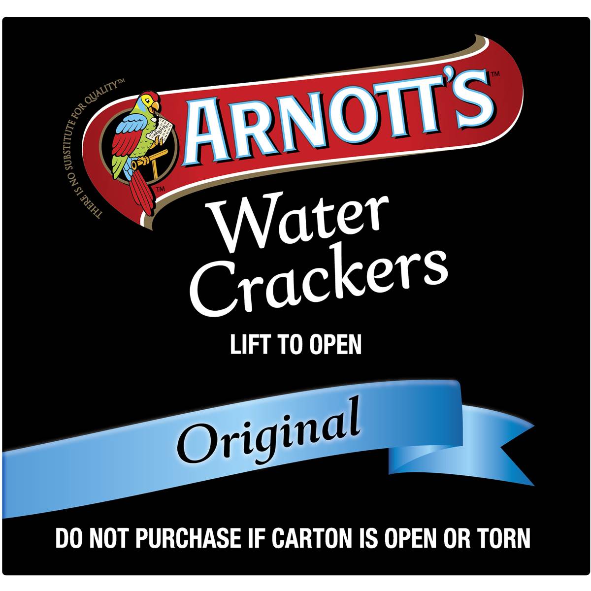 Arnott's Water Cracker Original 125g Woolworths