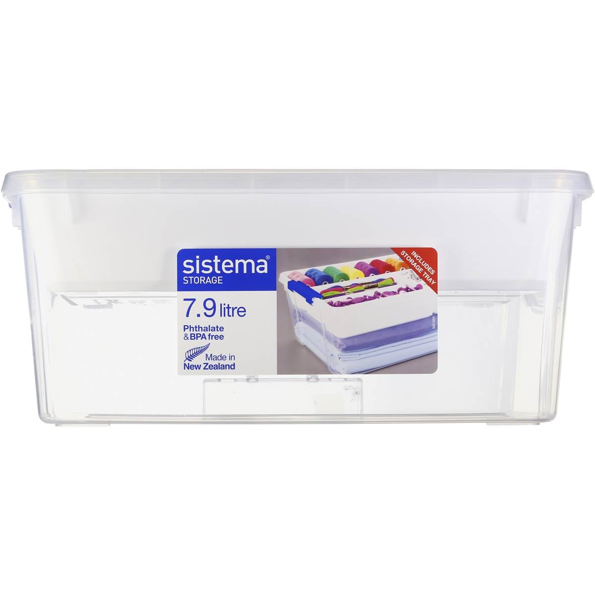 Sistema Storage With Tray 7.9l Each Woolworths