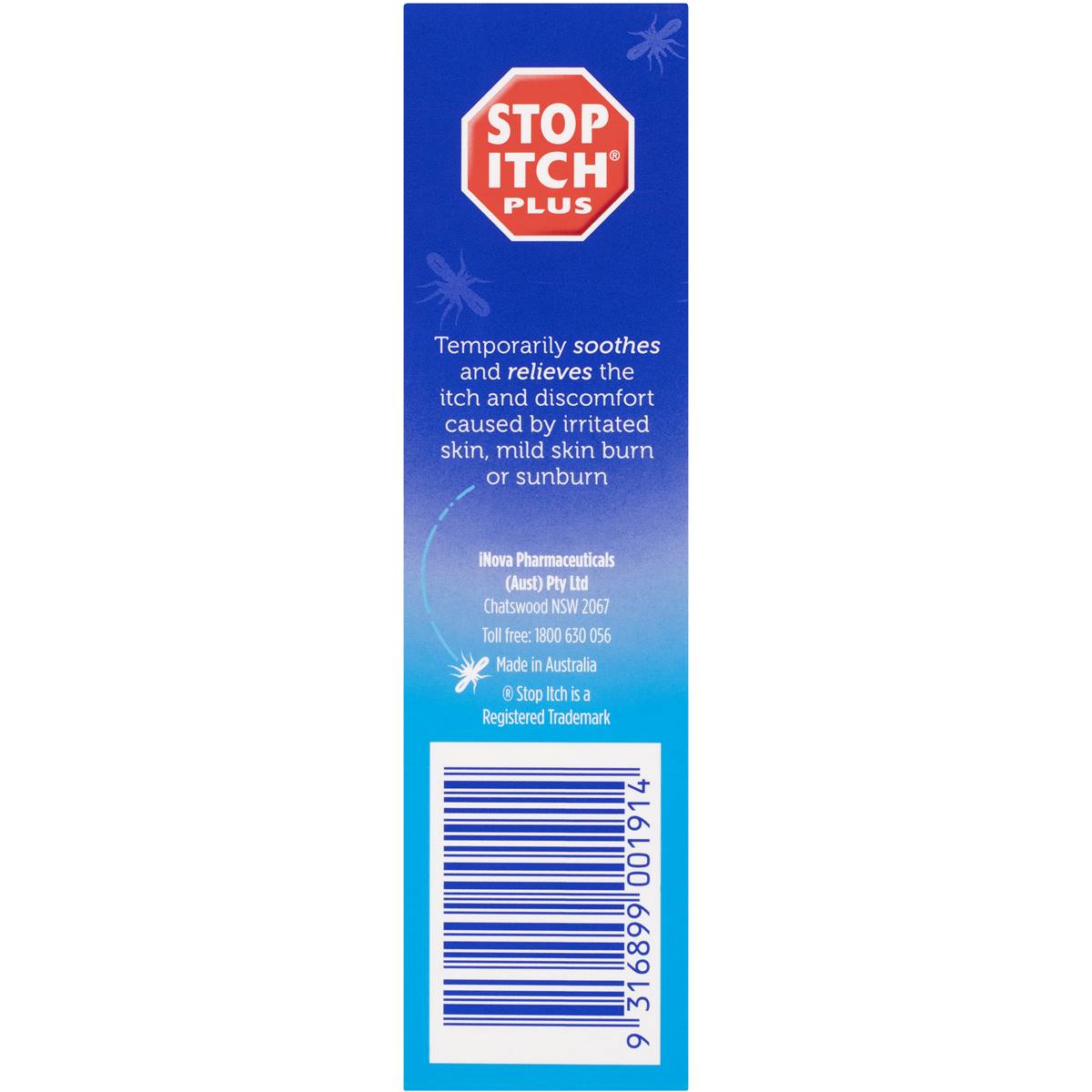 Stop Itch Plus Antiseptic First Aid Itch Cream 50g | Woolworths