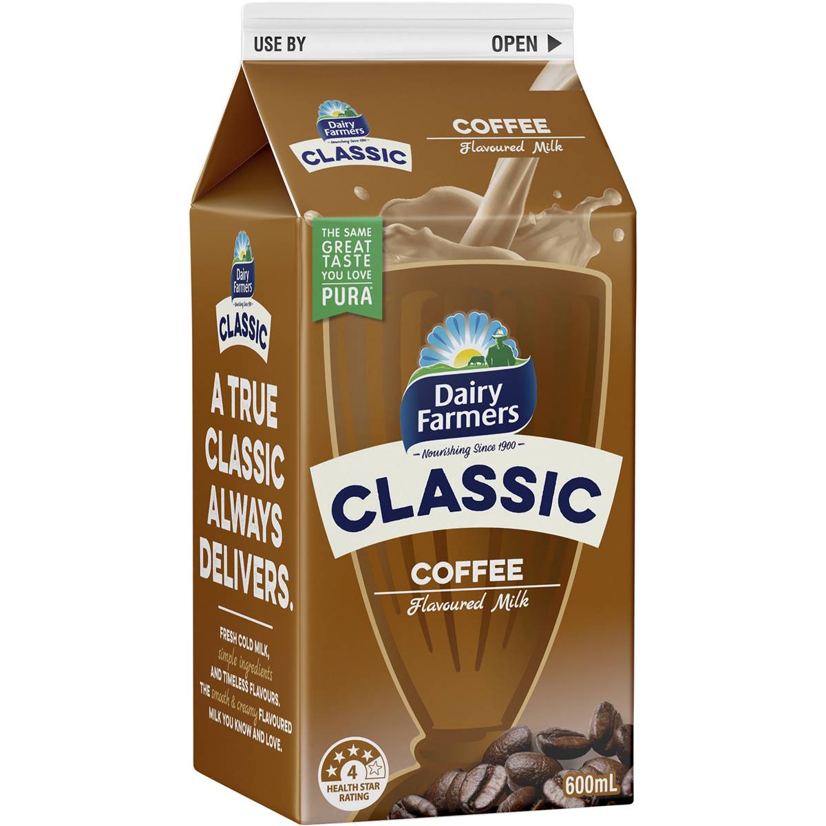 Dairy Farmers Classic Coffee 600ml Woolworths