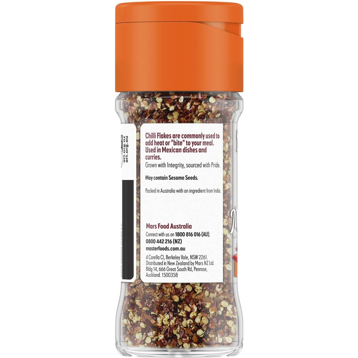 Masterfoods Chilli Flakes 18g Woolworths