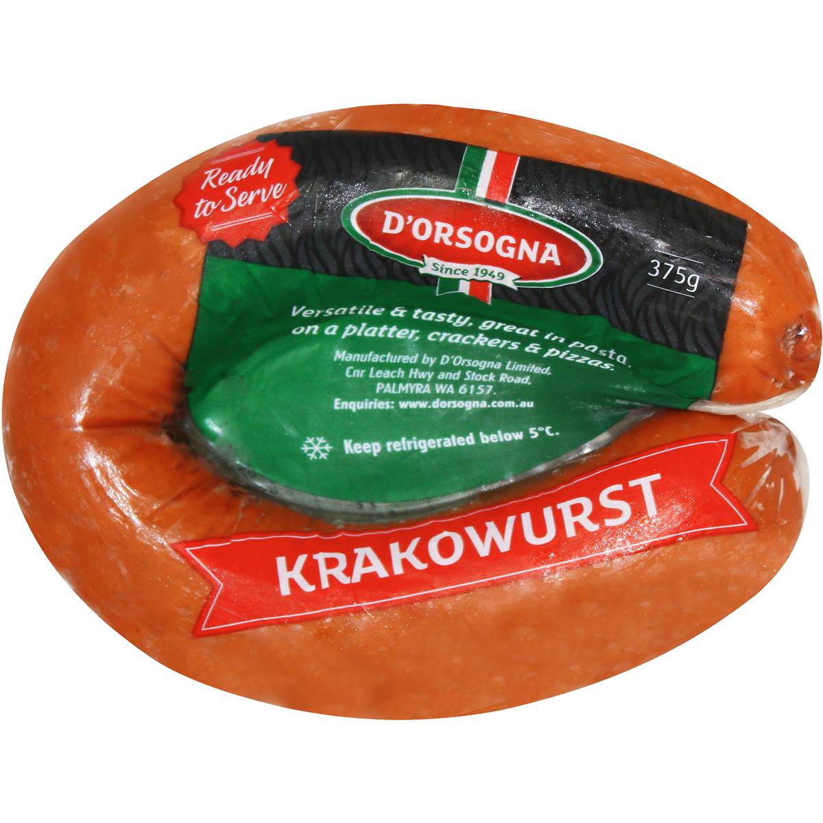 D'orsogna Krakowurst 