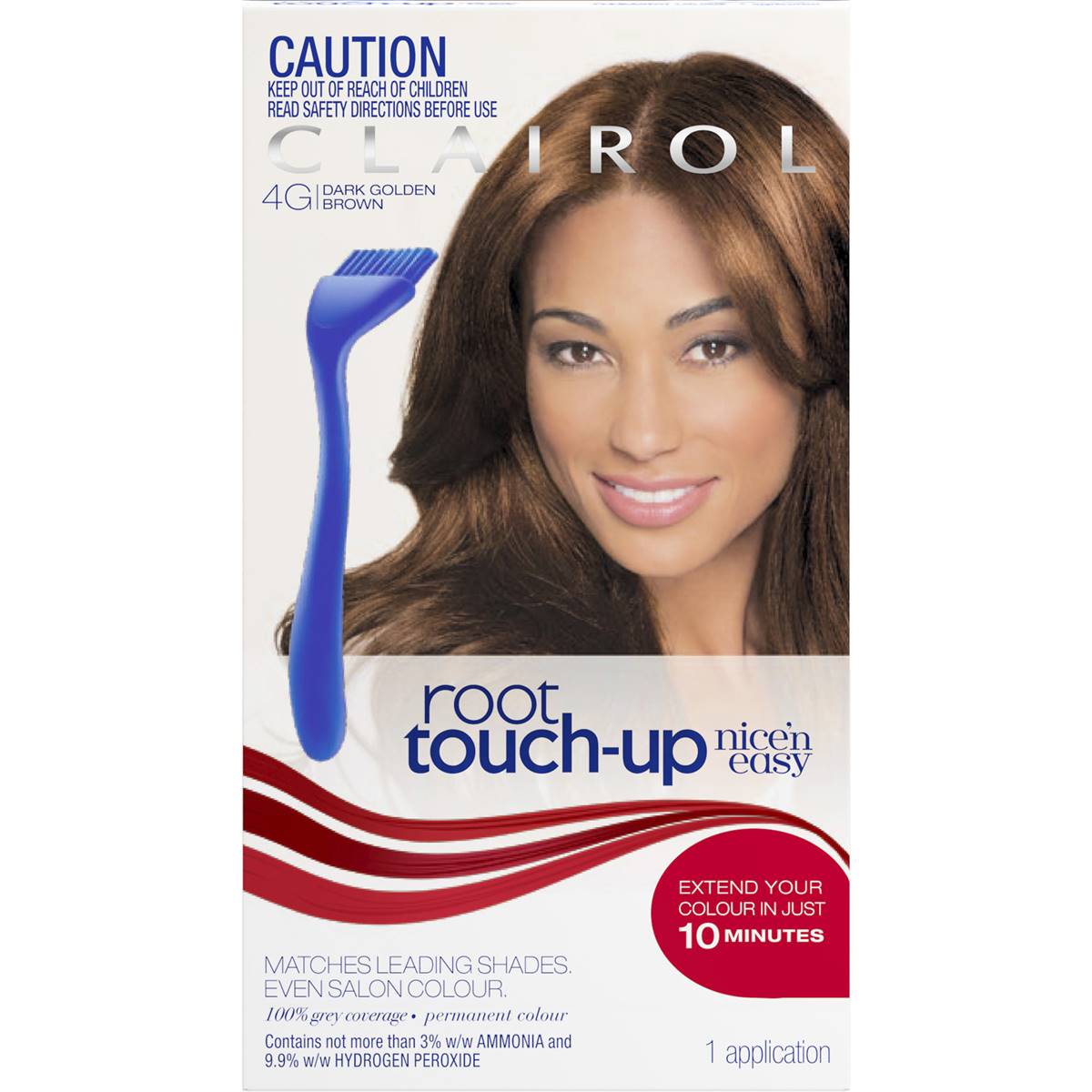 Clairol Nice N Easy Root Touch Up 4g Dark Golden Brown Each | Woolworths