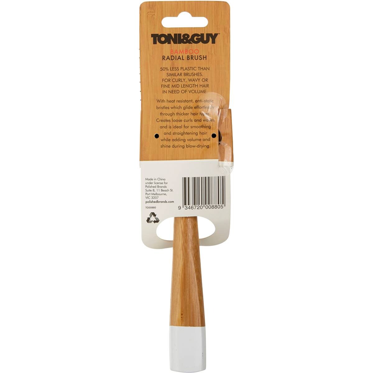 Toni & Guy Bamboo Radial Brush Each Woolworths