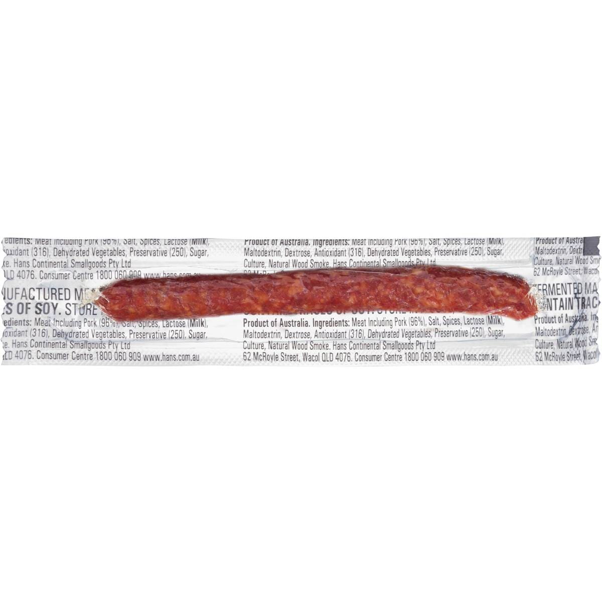Hans Striker Salami Sticks 15g Woolworths