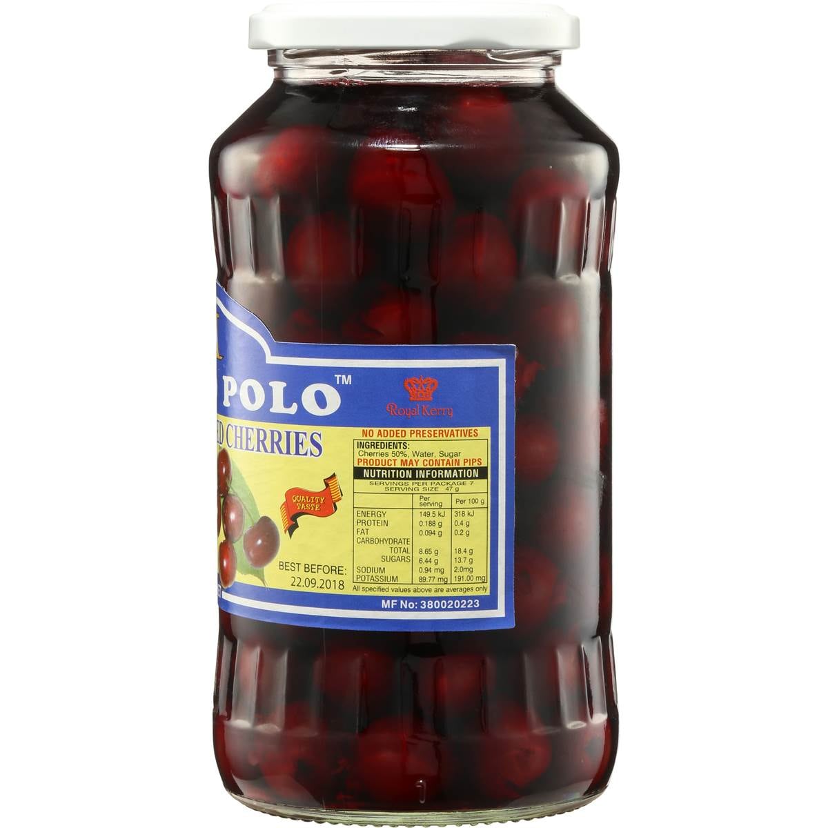 Marco Polo Pitted Cherries Pitted Fresh 670g Woolworths