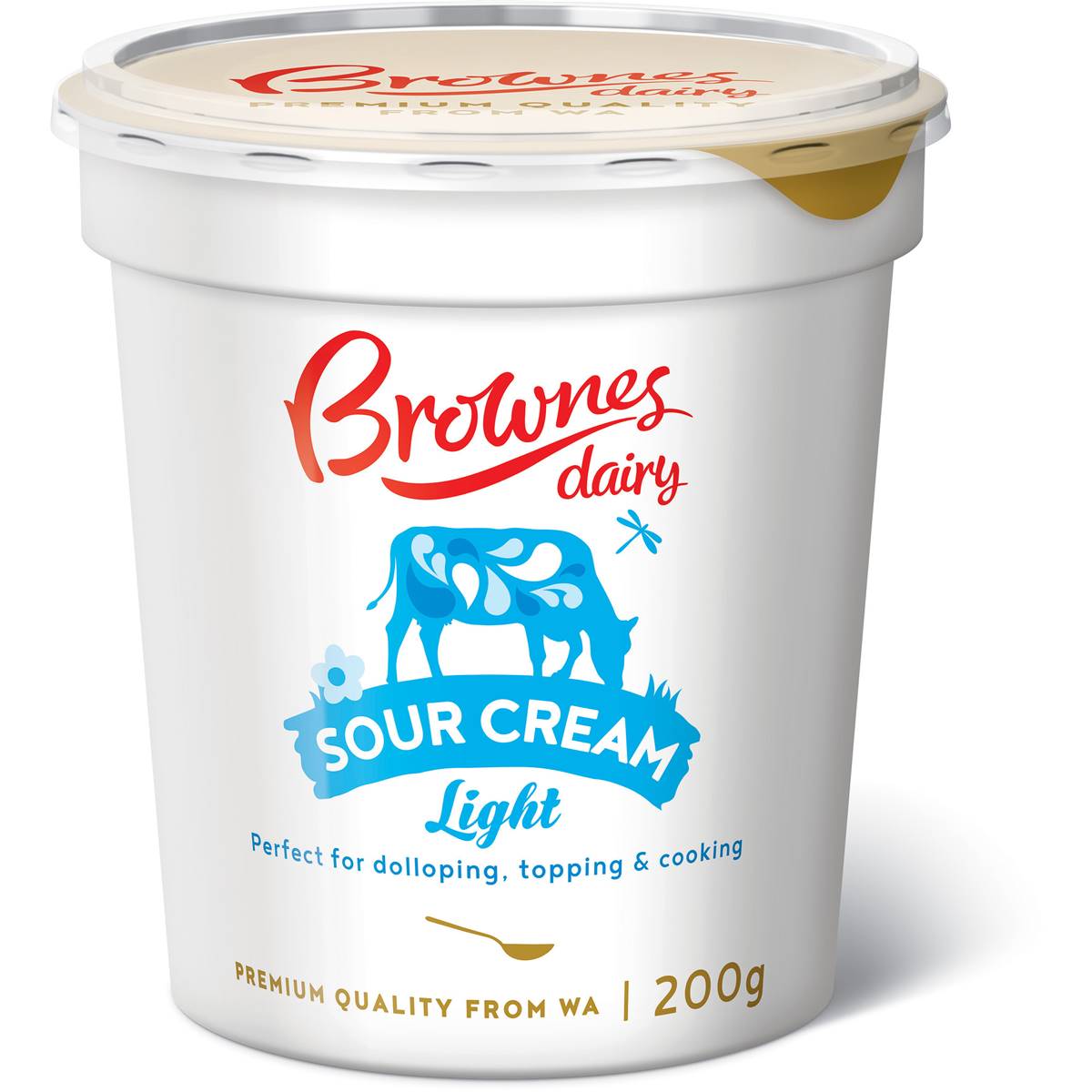 Brownes Light Sour Cream