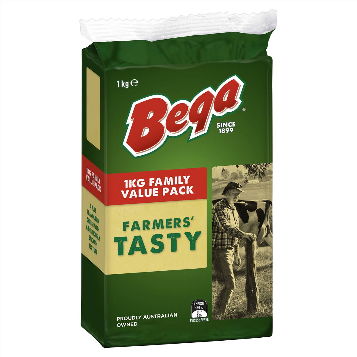 Bega Tasty Cheese 1kg | Woolworths