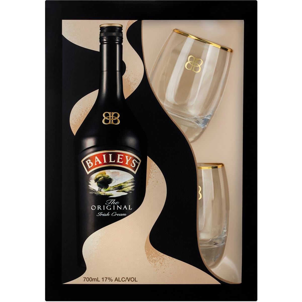 Baileys Original & 2 Glass Pack & 2 Glass Pack 700ml | Woolworths