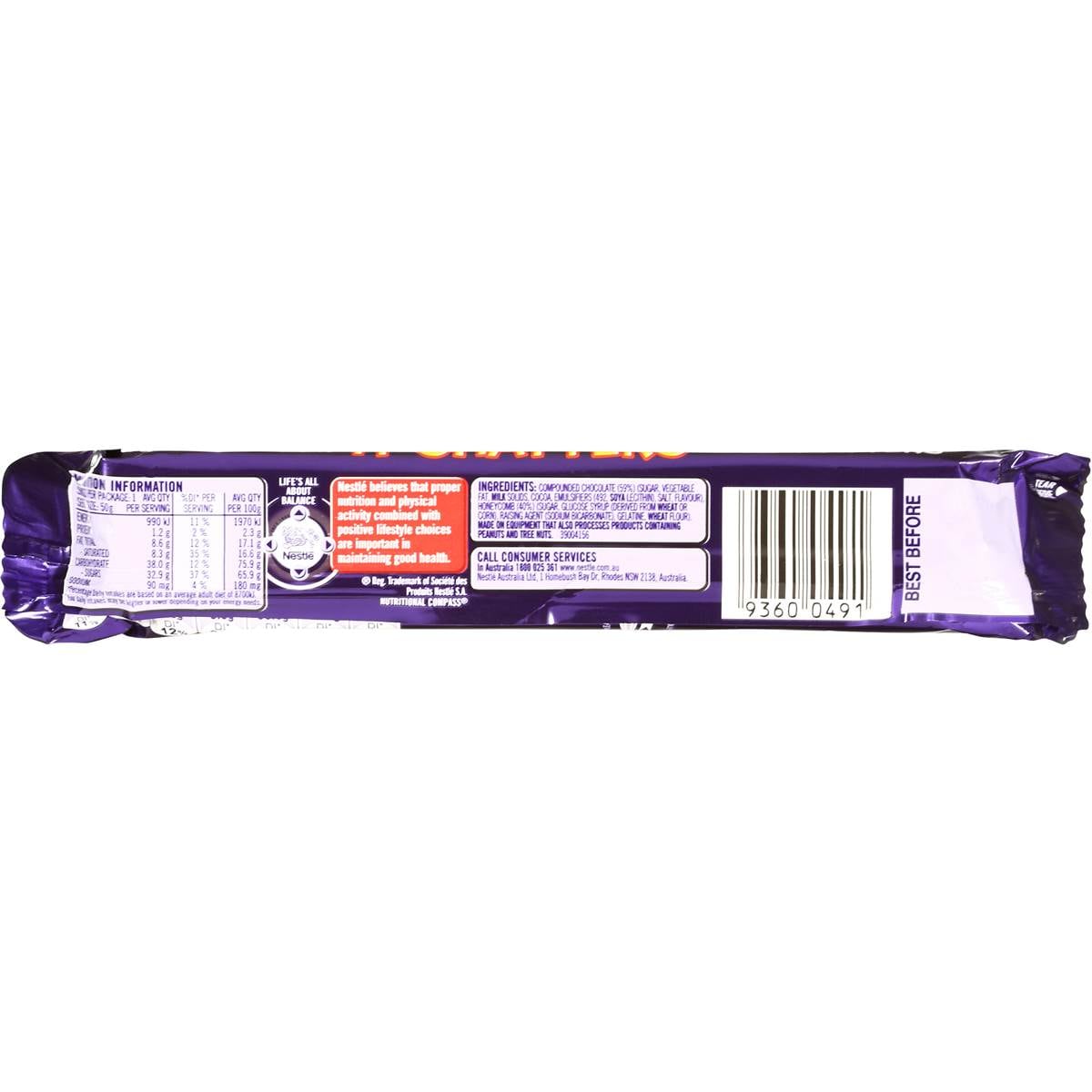 Nestle Violet Crumble 50g bar Woolworths