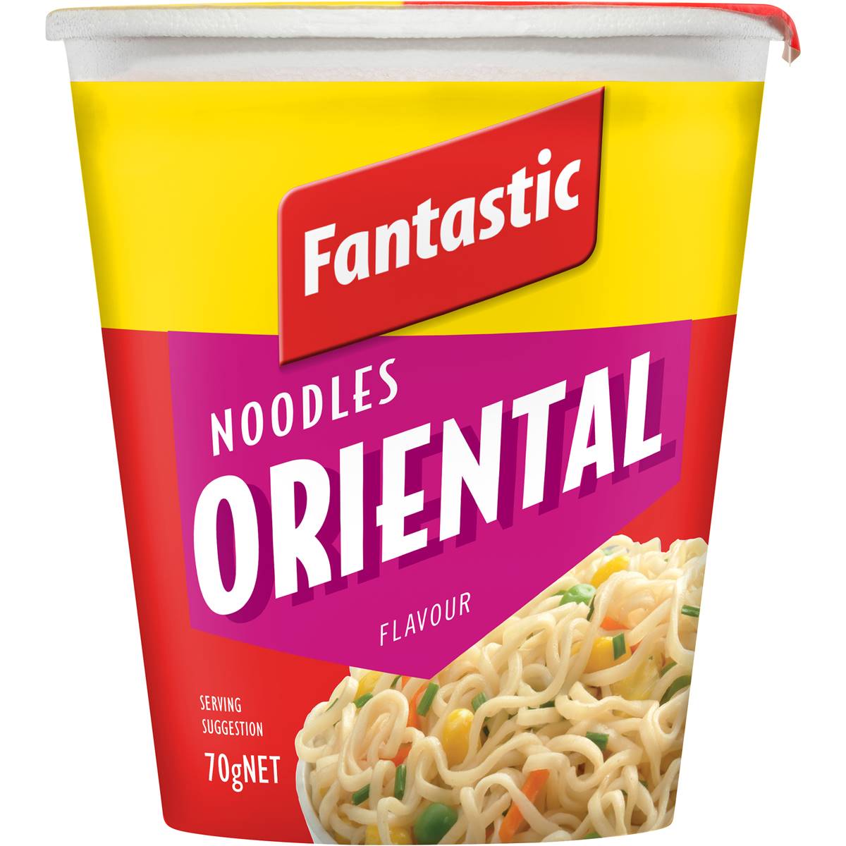 Fantastic Oriental Noodle Cup 70g | Woolworths