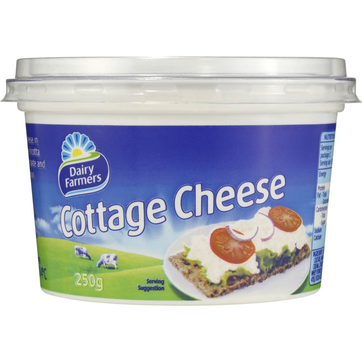 Dairy Farmers Natural Cottage Cheese 250g Woolworths