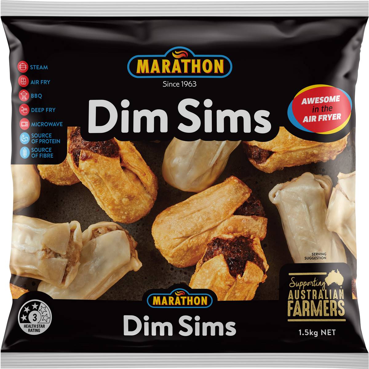 Calories In Marathon Asian Dim Sims Calorie Counter Australia