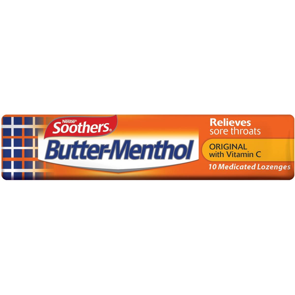 Soothers Buttermenthol Throat Lozenge 10 Pack Woolworths