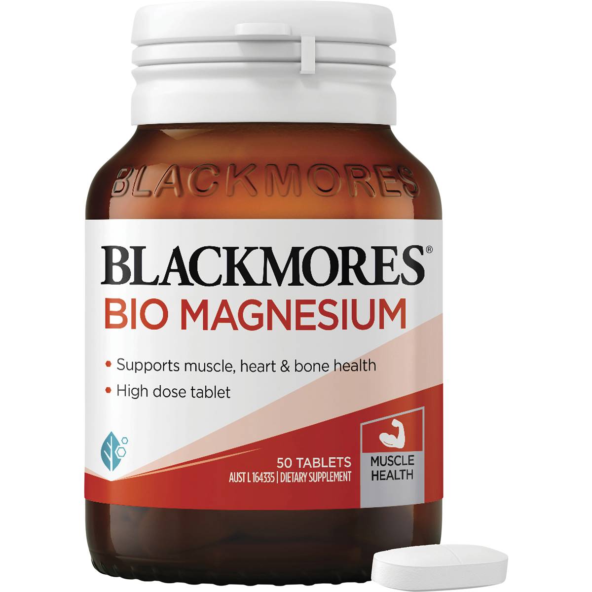 Blackmores Bio Magnesium Muscle Health Tablets 50 Pack Woolworths
