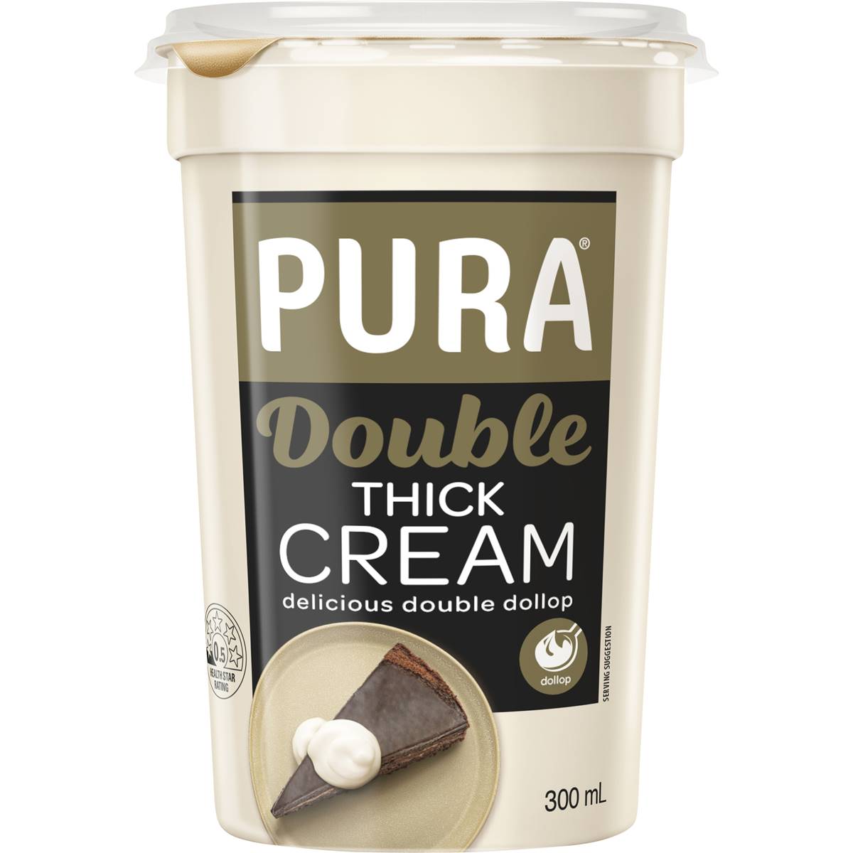 Pura Double Cream 300ml | Woolworths