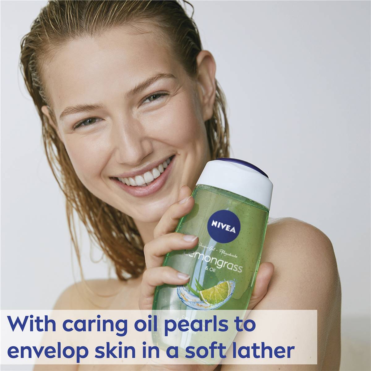 Nivea Lemongrass & Oil Shower Gel & Body Wash 500ml Woolworths
