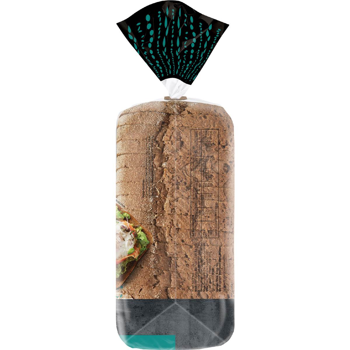 Abbott's Bakery Dark Rye Sandwich Slice Bread Loaf 700g Woolworths